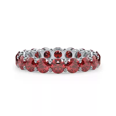 Classic Lab Ruby Eternity Band