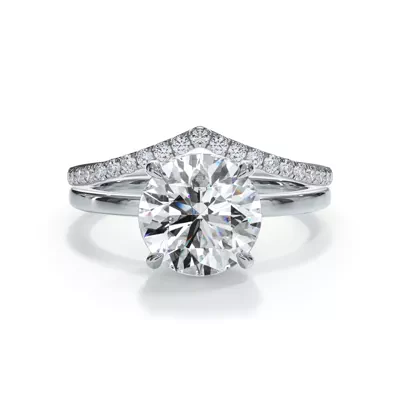 Bellora Chevron Pavé Lab Band