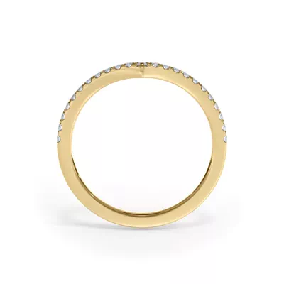 Bellora Chevron Pavé Lab Band