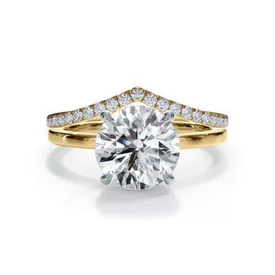 Bellora Chevron Pavé Lab Band