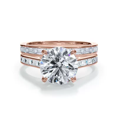 Bellora Channel-Set Baguette Band