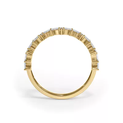 Bellora Marquise and Round Diamond Band