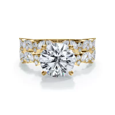Bellora Marquise and Round Diamond Band