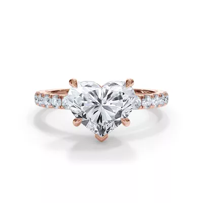 Bellora Pavé Hidden Halo Engagement Ring (2mm)