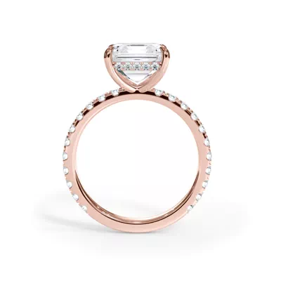 Bellora Pavé Hidden Halo Engagement Ring (2mm)