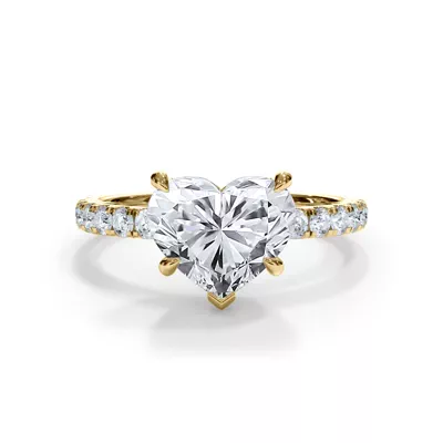 Bellora Pavé Hidden Halo Engagement Ring (2mm)
