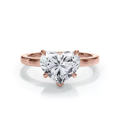 Bellora Hidden Halo Lab Engagement Ring (2mm)