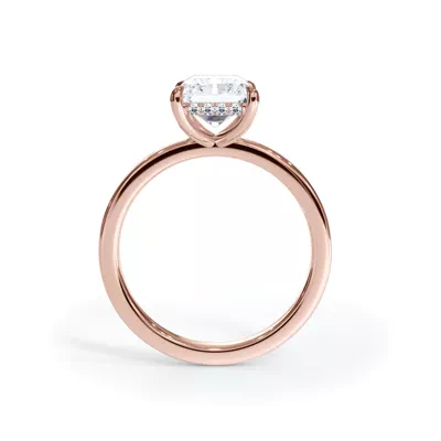 Bellora Hidden Halo Lab Engagement Ring (2mm)