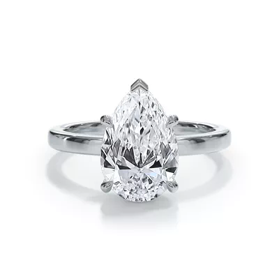 Bellora Hidden Halo Lab Engagement Ring (2mm)