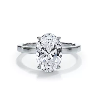 Bellora Hidden Halo Lab Engagement Ring (2mm)