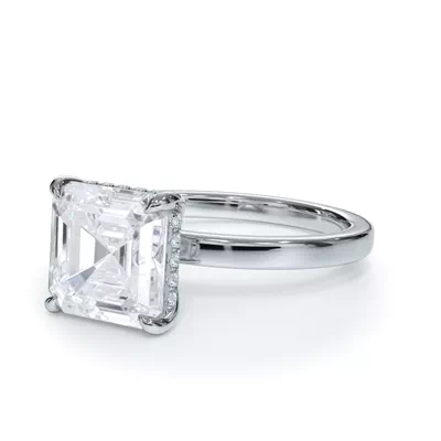 Bellora Hidden Halo Lab Engagement Ring (2mm)