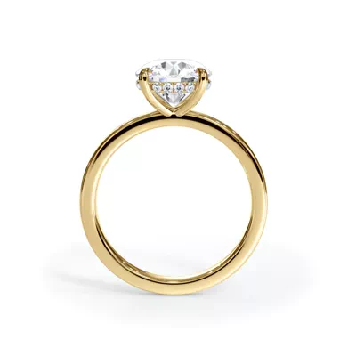 Bellora Hidden Halo Lab Engagement Ring (2mm)
