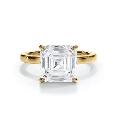 Bellora Hidden Halo Lab Engagement Ring (2mm)