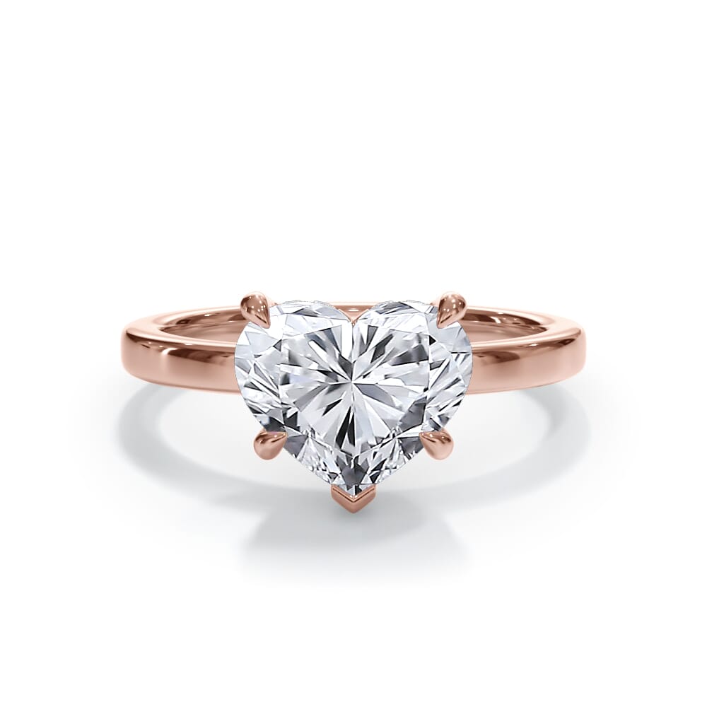 Bellora Hidden Halo Lab Engagement Ring (2mm)