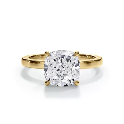 Bellora Hidden Halo Lab Engagement Ring (2mm)