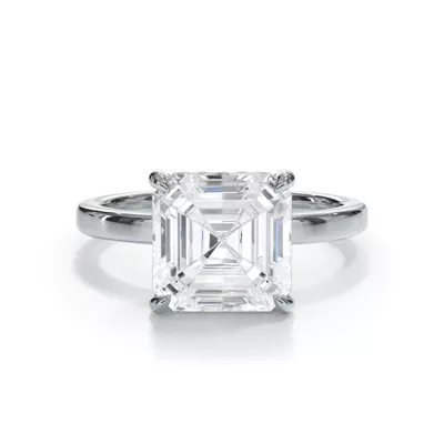 Bellora Hidden Halo Lab Engagement Ring (2mm)