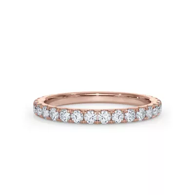 Bellora Classic Pavé Lab Band (2mm)