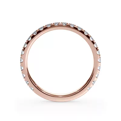 Bellora Classic Pavé Lab Band (2mm)