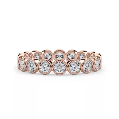 Bezel Set Round Lab Diamond Eternity Ring (1.00ct. tw.)
