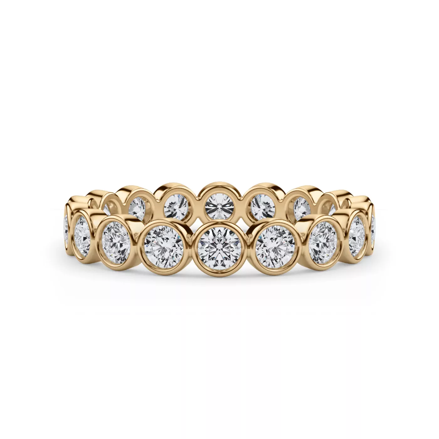 Bezel Set Round Lab Diamond Eternity Ring (1.00ct. tw.)