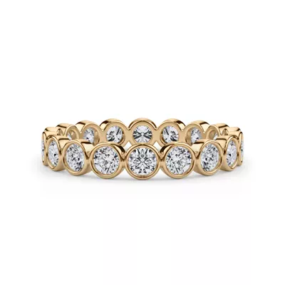 Bezel Set Round Lab Diamond Eternity Ring (1.00ct. tw.)