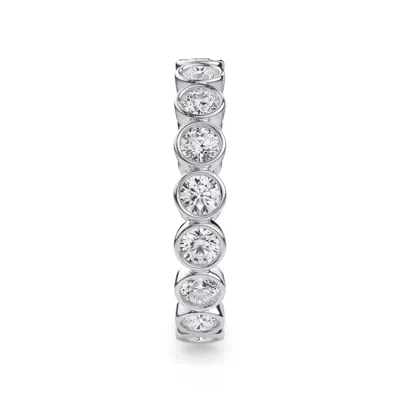 Bezel Set Round Diamond Eternity Ring (1.00ct. tw.)
