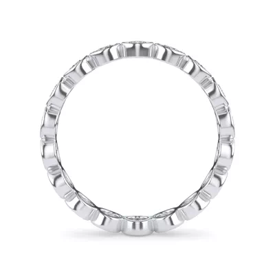 Bezel Set Round Diamond Eternity Ring (1.00ct. tw.)