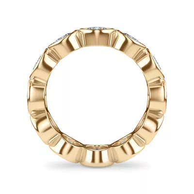Round Bezel Lab Diamond Eternity Ring (3.90ct. tw.)