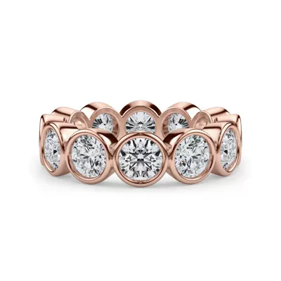 Round Bezel Diamond Eternity Ring (3.90ct. tw.)