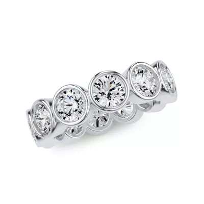 Round Bezel Diamond Eternity Ring (3.90ct. tw.)