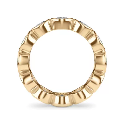Round Bezel Diamond Eternity Ring (3.90ct. tw.)