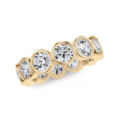 Round Bezel Diamond Eternity Ring (3.90ct. tw.)