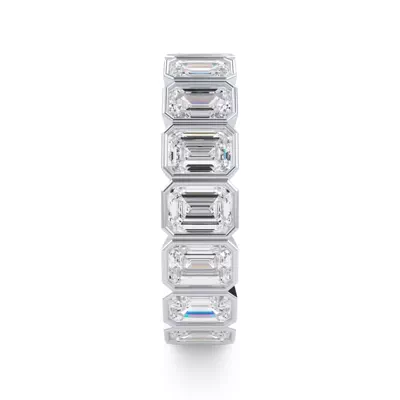 Emerald-Cut Bezel Diamond Eternity Ring (4.00ct. tw.)