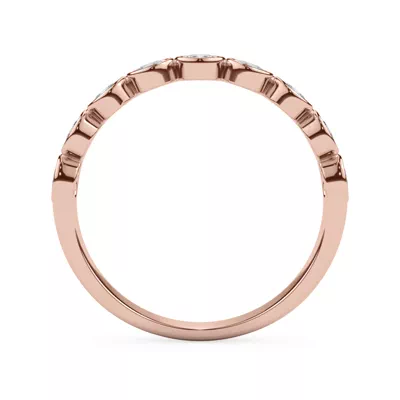 Round Bezel Diamond Band (.50ct. tw.)