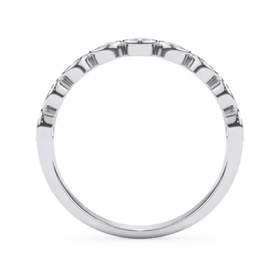 Round Bezel Diamond Band (.50ct. tw.)