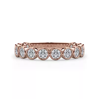 Round Bezel Diamond Band (.84ct. tw.)