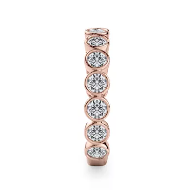 Round Bezel Diamond Band (.84ct. tw.)