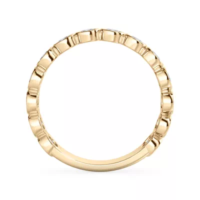 Round Bezel Diamond Band (.84ct. tw.)