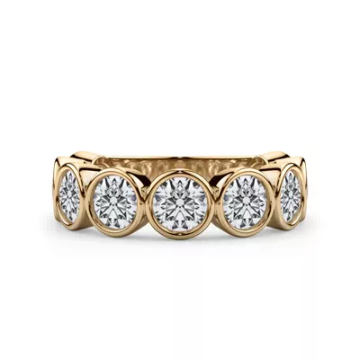Round Bezel Lab Diamond Band (2.70ct. tw.)