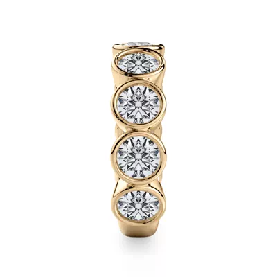 Round Bezel Lab Diamond Band (2.70ct. tw.)