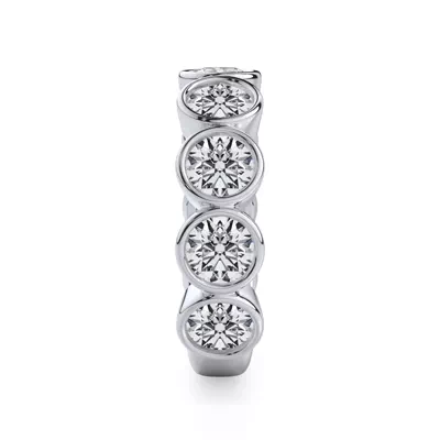 Round Bezel Diamond Band (2.70ct. tw.)