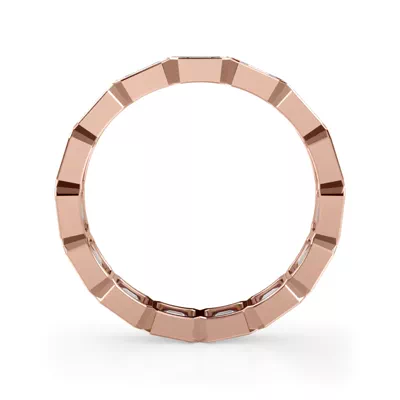 East-West Emerald-Cut Bezel Diamond Eternity Ring (2.10ct. tw.)