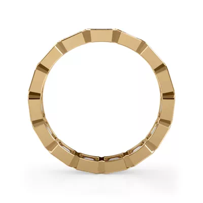East-West Emerald-Cut Bezel Diamond Eternity Ring (2.10ct. tw.)