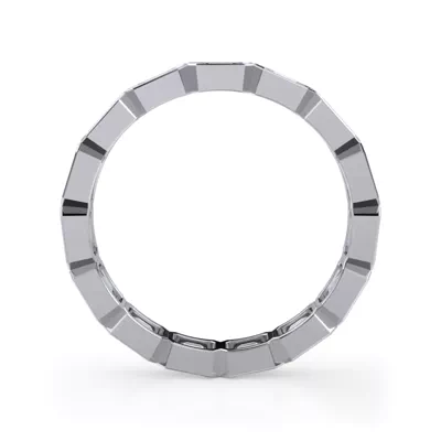East-West Emerald-Cut Bezel Diamond Eternity Ring (2.10ct. tw.)