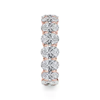 Oval Cut Diamond Eternity Ring (4.0 ct. tw.)