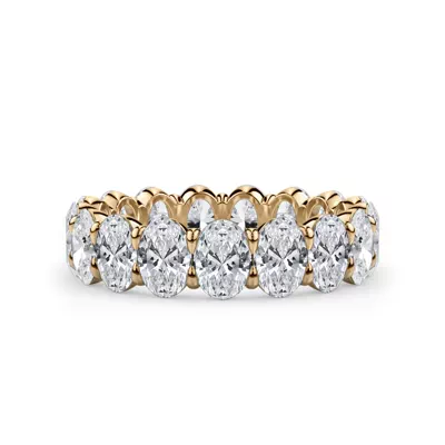 Oval Cut Diamond Eternity Ring (4.0 ct. tw.)