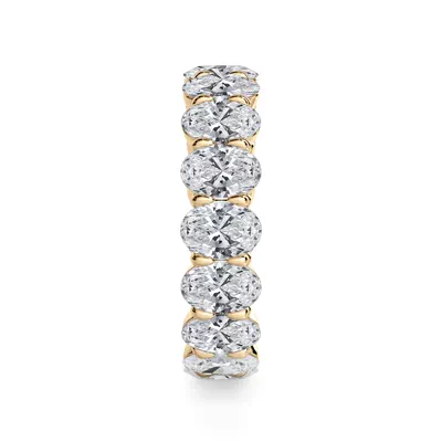 Oval Cut Diamond Eternity Ring (4.0 ct. tw.)