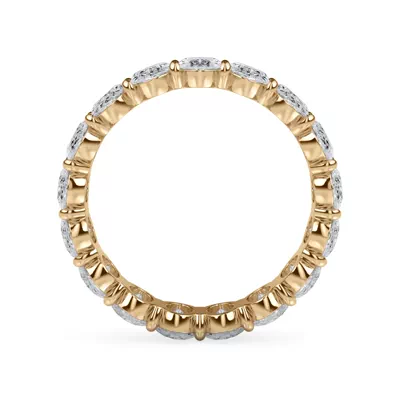 Oval Cut Diamond Eternity Ring (4.0 ct. tw.)