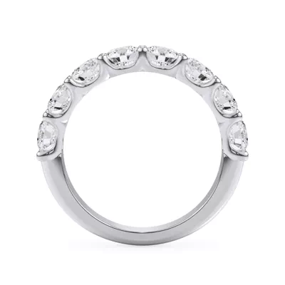 Curved Gallery Eight-Stone Round Lab Diamond Band (2.00ct. tw.)