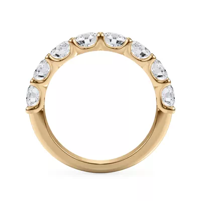 Curved Gallery Eight-Stone Round Lab Diamond Band (2.00ct. tw.)